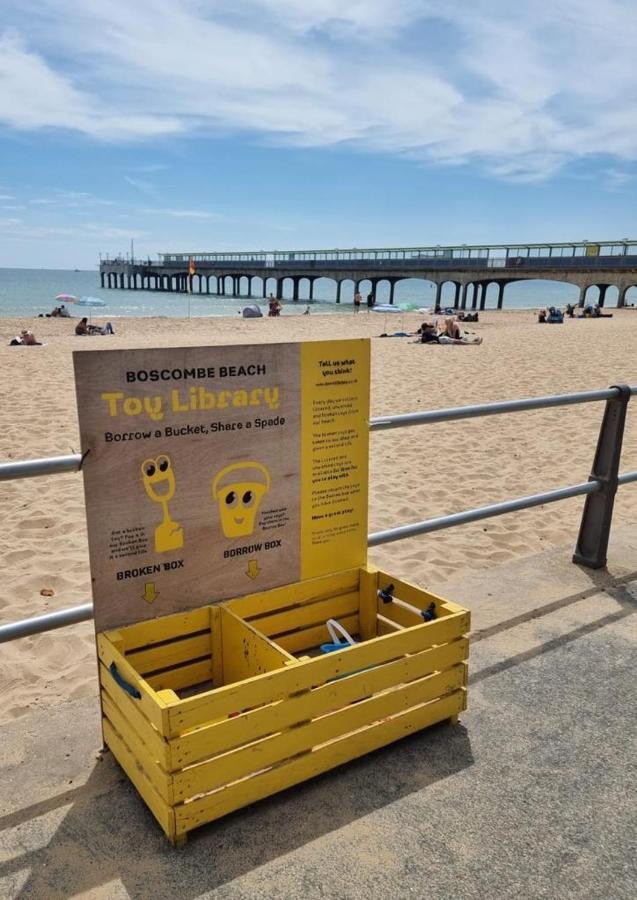 Centrally Located Boscombe Beach Apart With Parking Bournemouth Eksteriør bilde